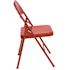 Carnegy Avenue Red Metal Utility Chair