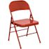 Carnegy Avenue Red Metal Utility Chair