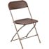 Carnegy Avenue Brown Metal Utility Chair