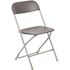 Carnegy Avenue Grey Metal Utility Chair