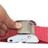 SNAP-LOC 12 ft. x 2 in. Cam Buckle E-Strap with Hook and Loop Storage Fastener in Red