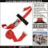 SNAP-LOC 20 ft. x 2 in. Logistic Ratchet E-Strap with Hook and Loop Storage Fastener in Red
