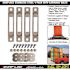 SNAP-LOC Stainless Steel E-Track Single Strap Anchor with Carriage Bolts (4-Pack)