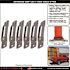 SNAP-LOC E-Track Single Strap Anchor Unfinished (6-Pack)