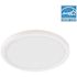 7.5 in. 10.5-Watt Title 24 Dimmable White Integrated LED Round Flat Panel Ceiling Flush Mount with Color Change CCT