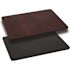 Carnegy Avenue Glenbrook 24 in. x 30 in. Black or Mahogany Reversible Laminate Rectangle Table Top