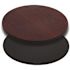Carnegy Avenue Glenbrook 30 in.  Black or Mahogany Reversible Laminate Round Table Top