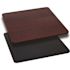 Carnegy Avenue Glenbrook 36'' Black or Mahogany Reversible Laminate Square Table Top