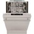 18 in. Top Control 6-Cycle Compact Dishwasher with 2 Racks in Fingerprint Resistant Stainless Steel & Modern Handle