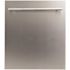 ZLINE Kitchen and Bath 24 in. Top Control 6-Cycle Compact Dishwasher with 2 Racks in Stainless Steel & Modern Handle