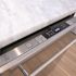 24 in. Top Control Built-In Dishwasher with Satin Stainless Steel Panel and Stainless Steel Tub with Modern Handle