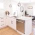 24 in. Top Control Built-In Dishwasher with Satin Stainless Steel Panel and Stainless Steel Tub with Modern Handle