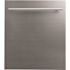 24 in. Top Control Built-In Dishwasher with Satin Stainless Steel Panel and Stainless Steel Tub with Modern Handle
