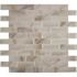 MSI Ivory Amber Beveled 12x12 in. Glossy Glass Subway Mosaic Wall Tile with Soft Marble-Look Detail (9.7 sq. ft./Case)