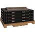 A&A Surfaces Empire Oak 20 MIL x 7 in. x 48 in. Glue Down Luxury Vinyl Plank Flooring (50 Cases / 1600 sq. ft. / Pallet)