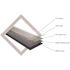Washed Elm 12 MIL x 6 in. x 48 in. Glue Down Waterproof Luxury Vinyl Plank Flooring (72 Cases / 2592 sq. ft./ Pallet)