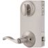 Naples Satin Nickel Entry Lever and Single Cylinder Deadbolt Combo Pack with SC1 Keyway