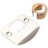 DEFIANT Hartford Satin Nickel Privacy Bed/Bath Door Knob