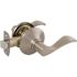 Defiant Naples Satin Nickel Passage Hall/Closet Door Lever