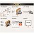 Defiant Hartford Satin Nickel Passage Hall/Closet Door Knob