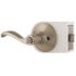DEFIANT Naples Satin Nickel Privacy Bed/Bath Door Lever