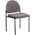 Carnegy Avenue Fabric Stackable Side Chair in Gray