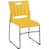 Carnegy Avenue Plastic Stackable Chair in Yellow