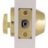 DEFIANT Single Cylinder Polished Brass Deadbolt with KW1 Keyway