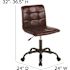 Carnegy Avenue Brown Leather Office/Desk Chair