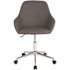 Carnegy Avenue Gray Leather Office/Desk Chair