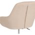 Carnegy Avenue Fabric Swivel Office Chair in Beige