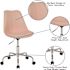 Carnegy Avenue Pink Fabric Office/Desk Chair