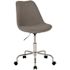 Carnegy Avenue Light Gray Fabric Office/Desk Chair