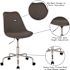 Carnegy Avenue Dark Gray Fabric Office/Desk Chair