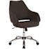 Carnegy Avenue Black Fabric Office/Desk Chair