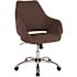 Carnegy Avenue Brown Fabric Office/Desk Chair
