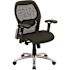 Carnegy Avenue Mesh Swivel Office Chair in Black