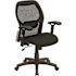 Carnegy Avenue Mesh Swivel Office Chair in Black