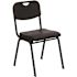 Carnegy Avenue Black Stack Chair