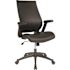 Carnegy Avenue Faux Leather Swivel Ergonomic Office Chair in Black