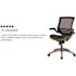 Carnegy Avenue Mesh Swivel Office Chair in Black