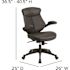 Carnegy Avenue Black Office/Desk Chair