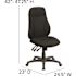 Carnegy Avenue Black Office/Desk Chair