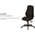 Carnegy Avenue Black Office/Desk Chair