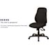 Carnegy Avenue Black Office/Desk Chair