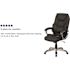 Carnegy Avenue Black Office/Desk Chair