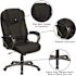 Carnegy Avenue Black Office/Desk Chair