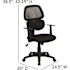 Carnegy Avenue Black Office/Desk Chair