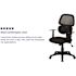 Carnegy Avenue Black Office/Desk Chair