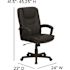 Carnegy Avenue Black Office/Desk Chair